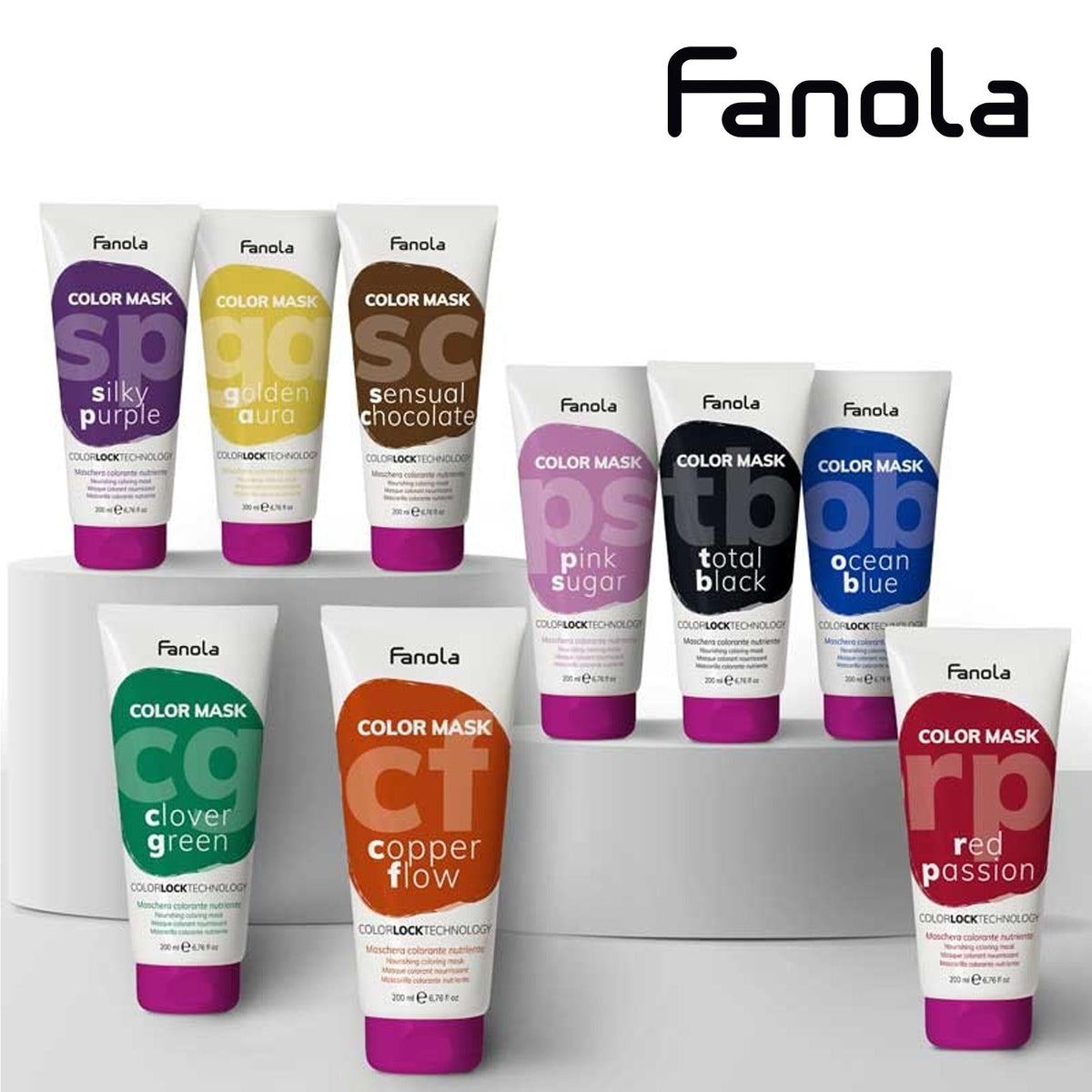 Fanola Maschera Colorante per Capelli - 200ml