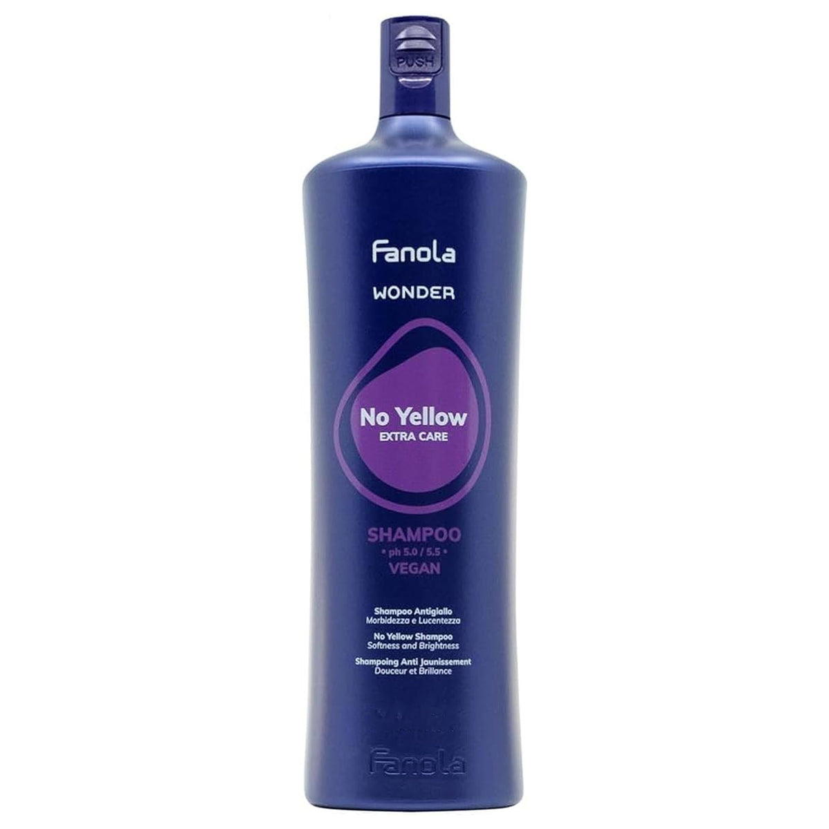 Fanola Wonder No Yellow Shampoo Antigiallo - 1000ml