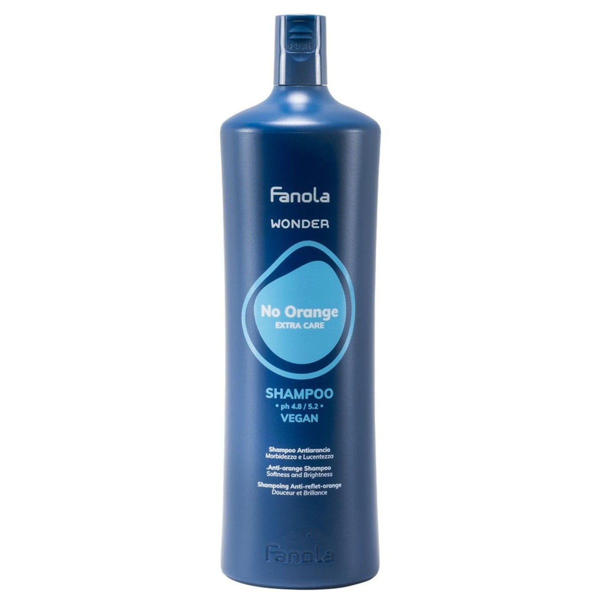 Fanola Wonder No Orange Shampoo Antiarancio Vegan - 1000ml