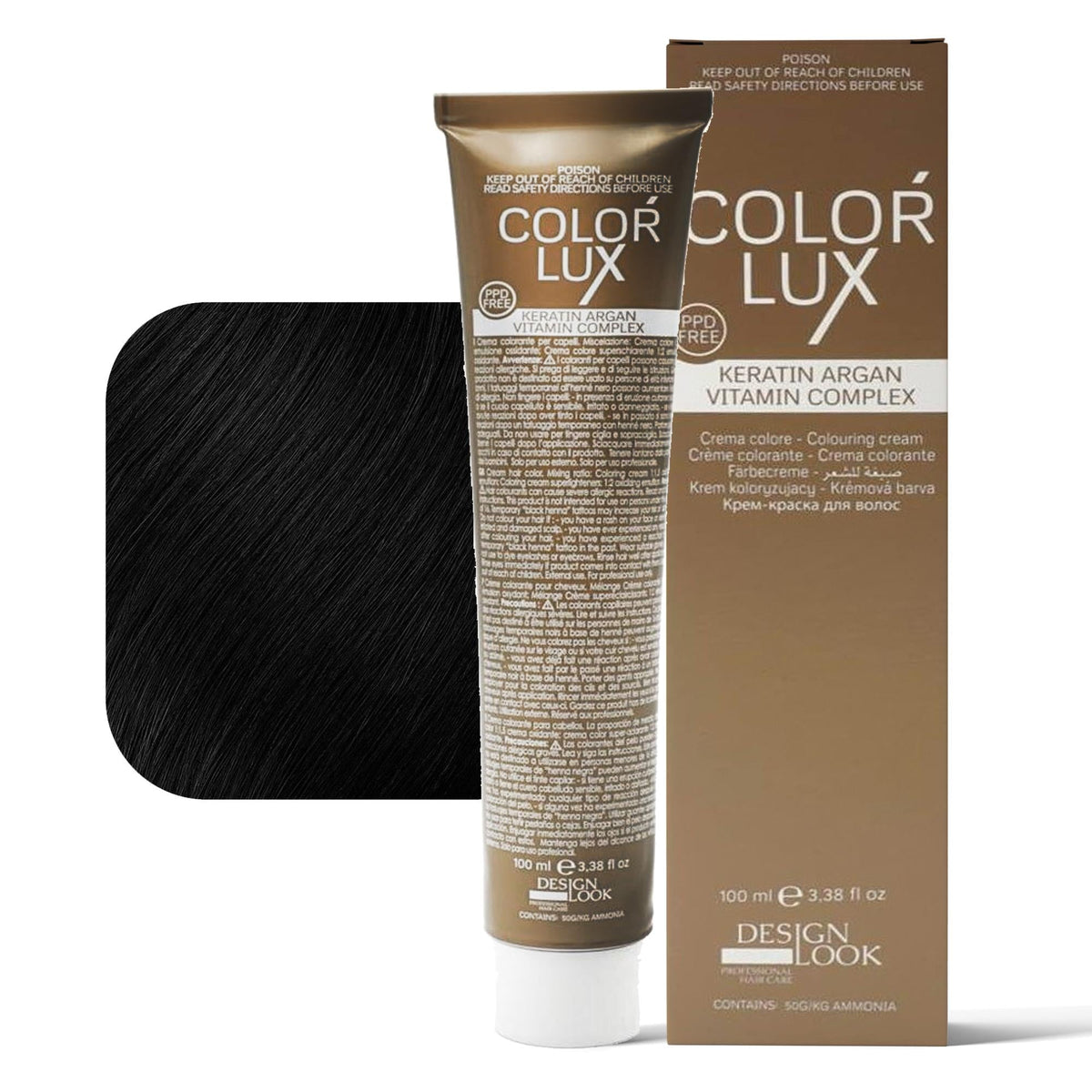 Design Look Color Lux Tintura per Capelli - 100ml