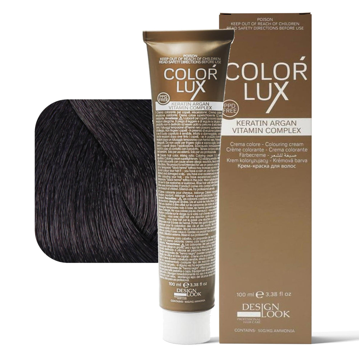 Design Look Color Lux Tintura per Capelli - 100ml