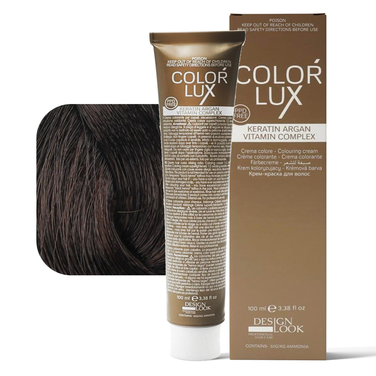 Design Look Color Lux Tintura per Capelli - 100ml