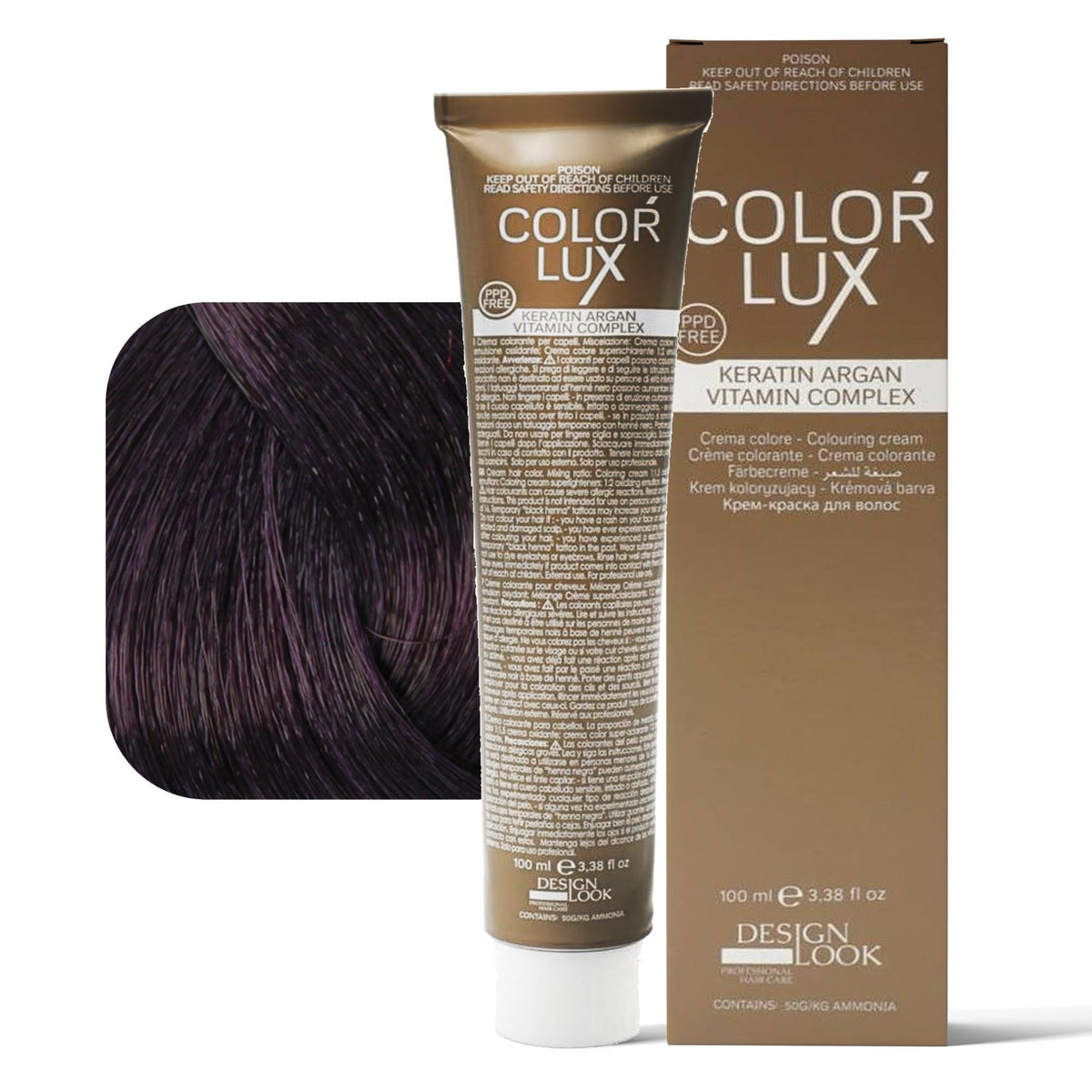 Design Look Color Lux Tintura per Capelli - 100ml