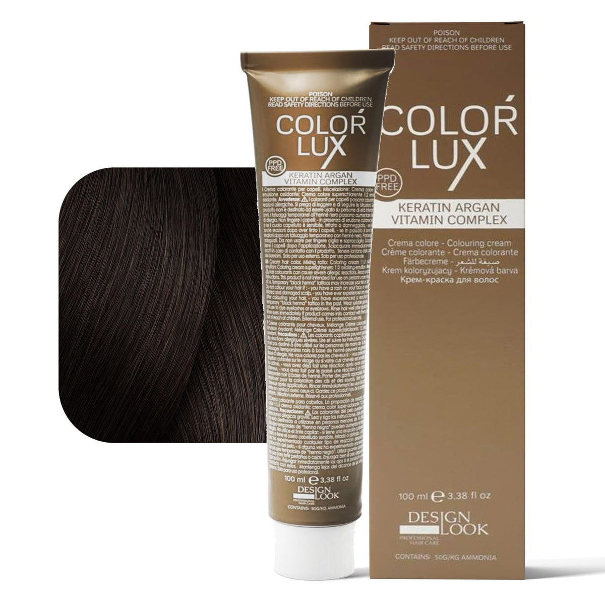 Design Look Color Lux Tintura per Capelli - 100ml