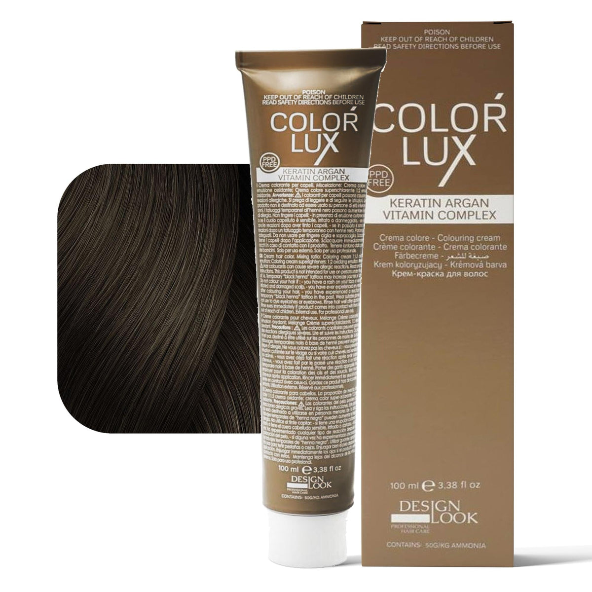 Design Look Color Lux Tintura per Capelli - 100ml