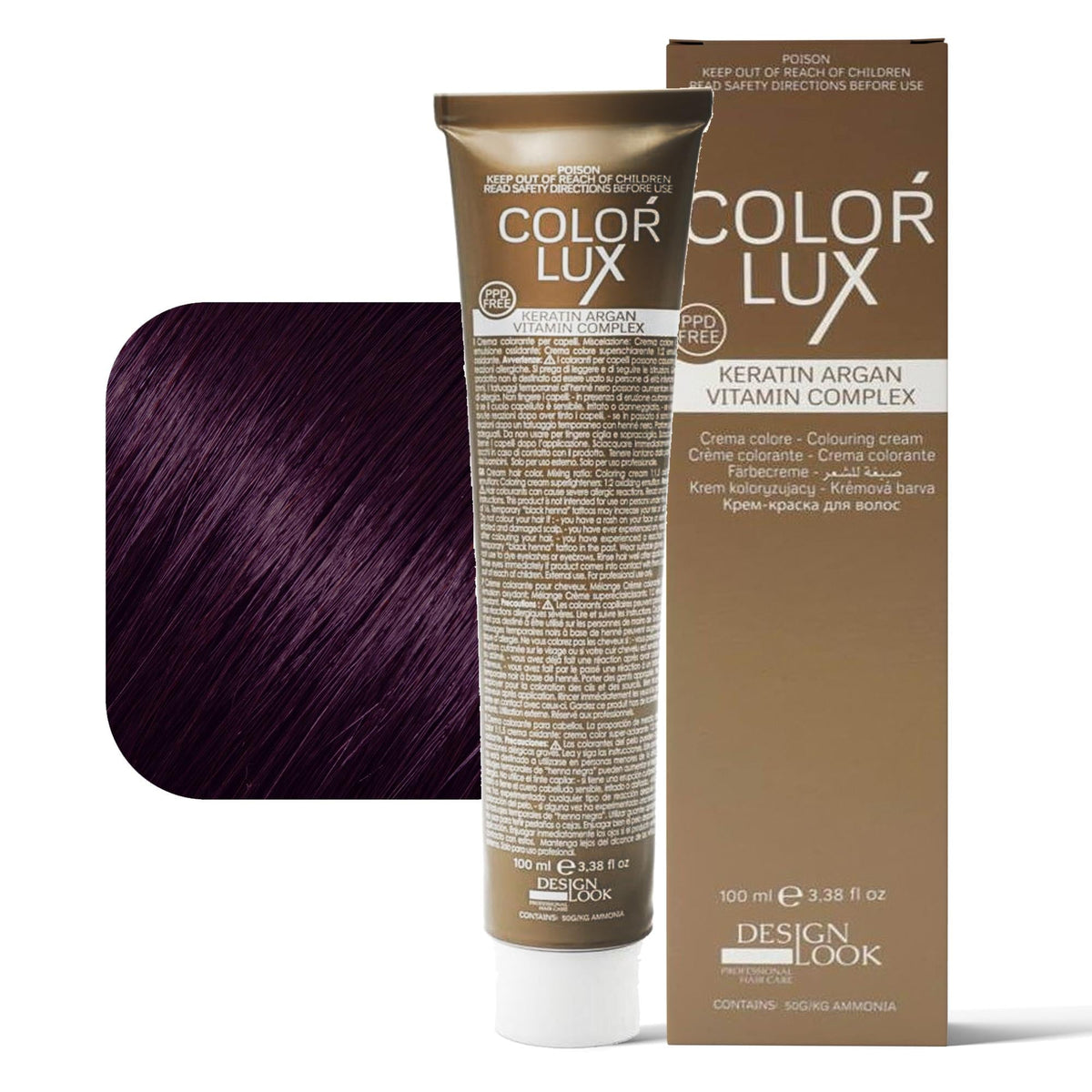 Design Look Color Lux Tintura per Capelli - 100ml