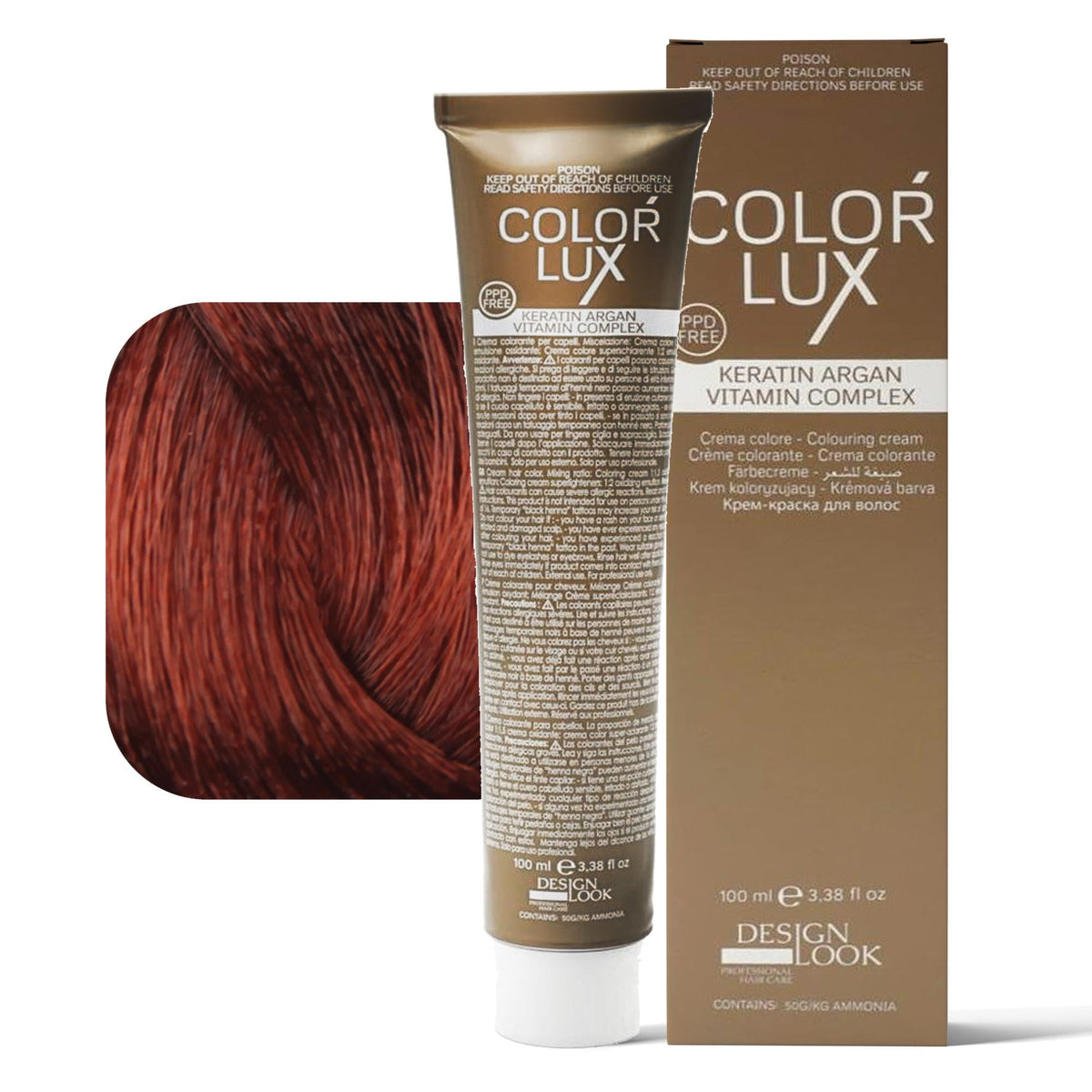Design Look Color Lux Tintura per Capelli - 100ml