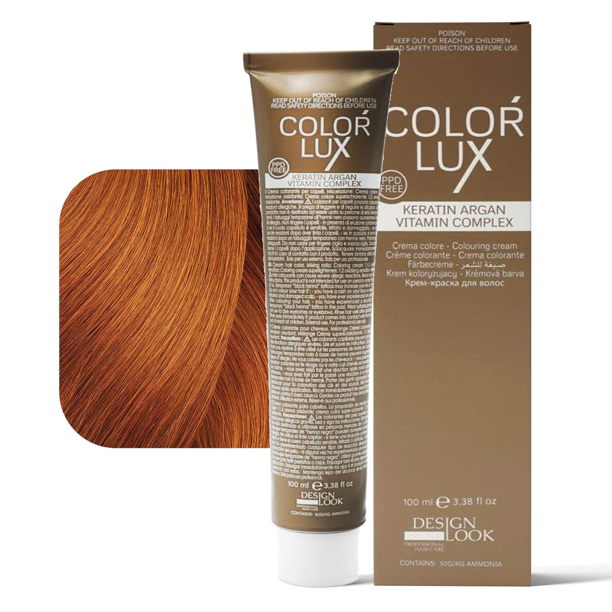 Design Look Color Lux Tintura per Capelli - 100ml