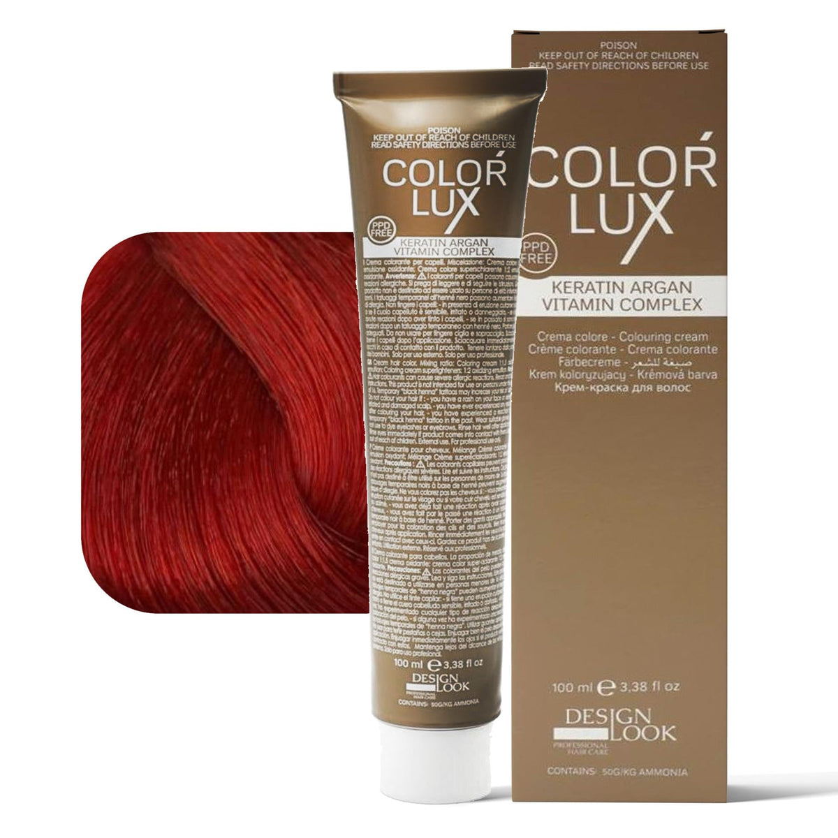 Design Look Color Lux Tintura per Capelli - 100ml