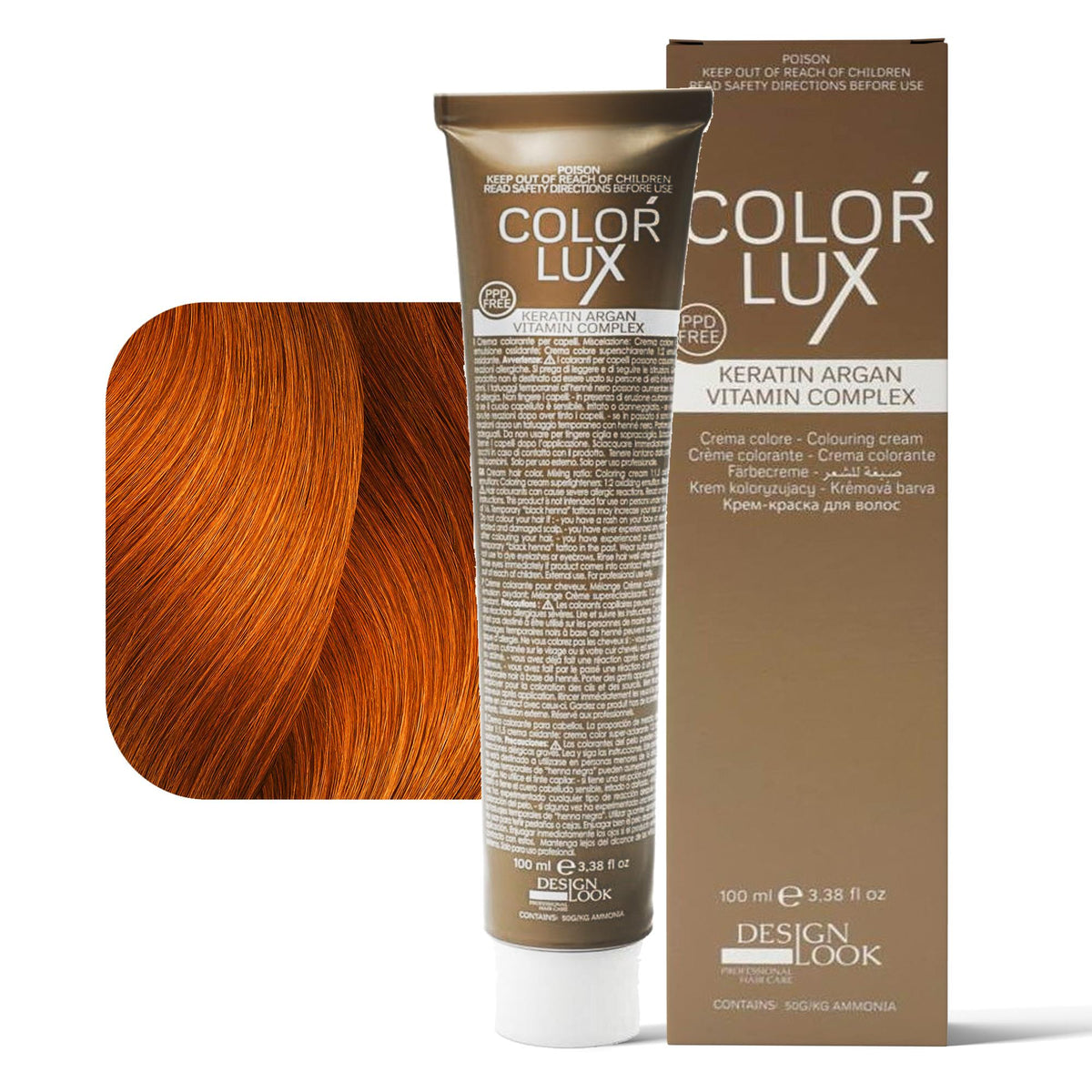Design Look Color Lux Tintura per Capelli - 100ml