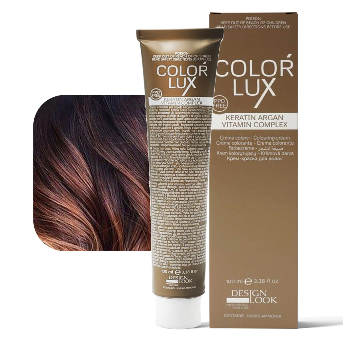 Design Look Color Lux Tintura per Capelli - 100ml