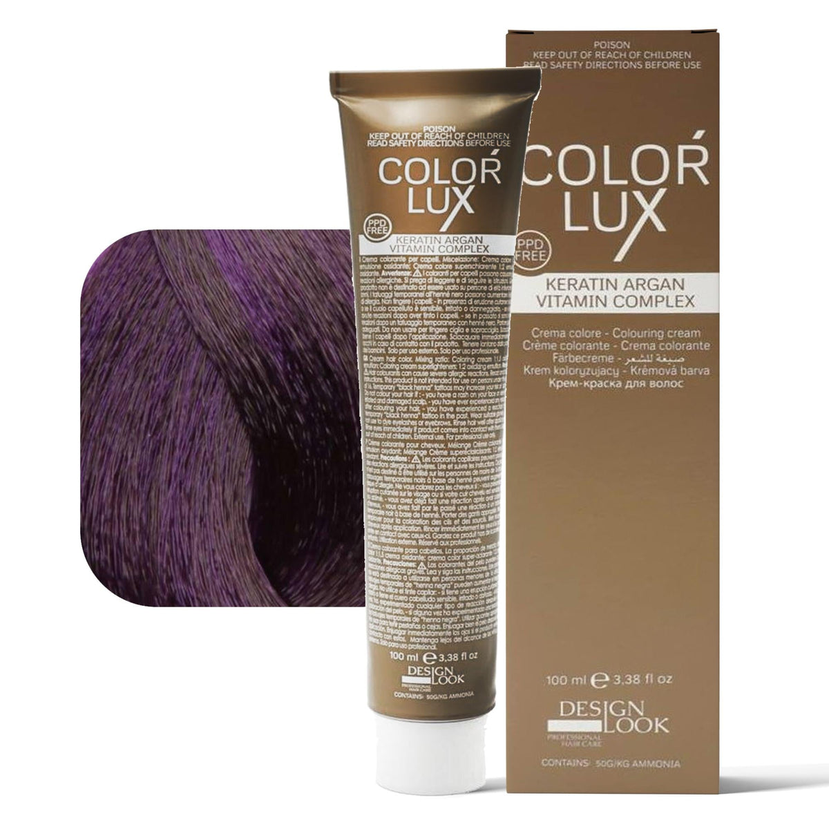 Design Look Color Lux Tintura per Capelli - 100ml