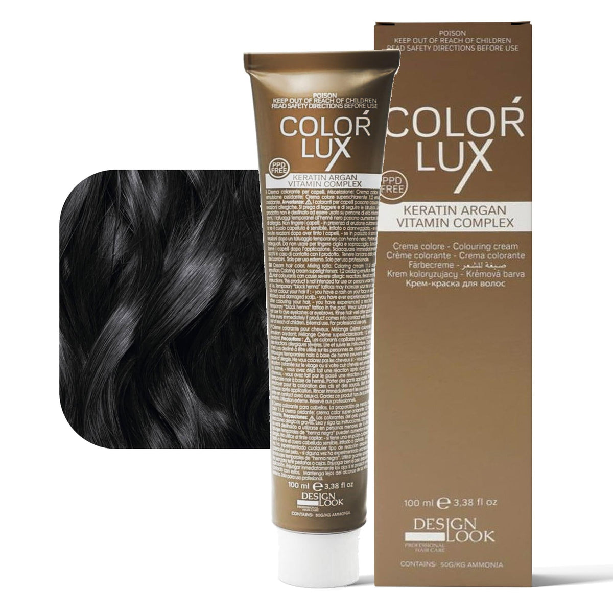 Design Look Color Lux Tintura per Capelli - 100ml