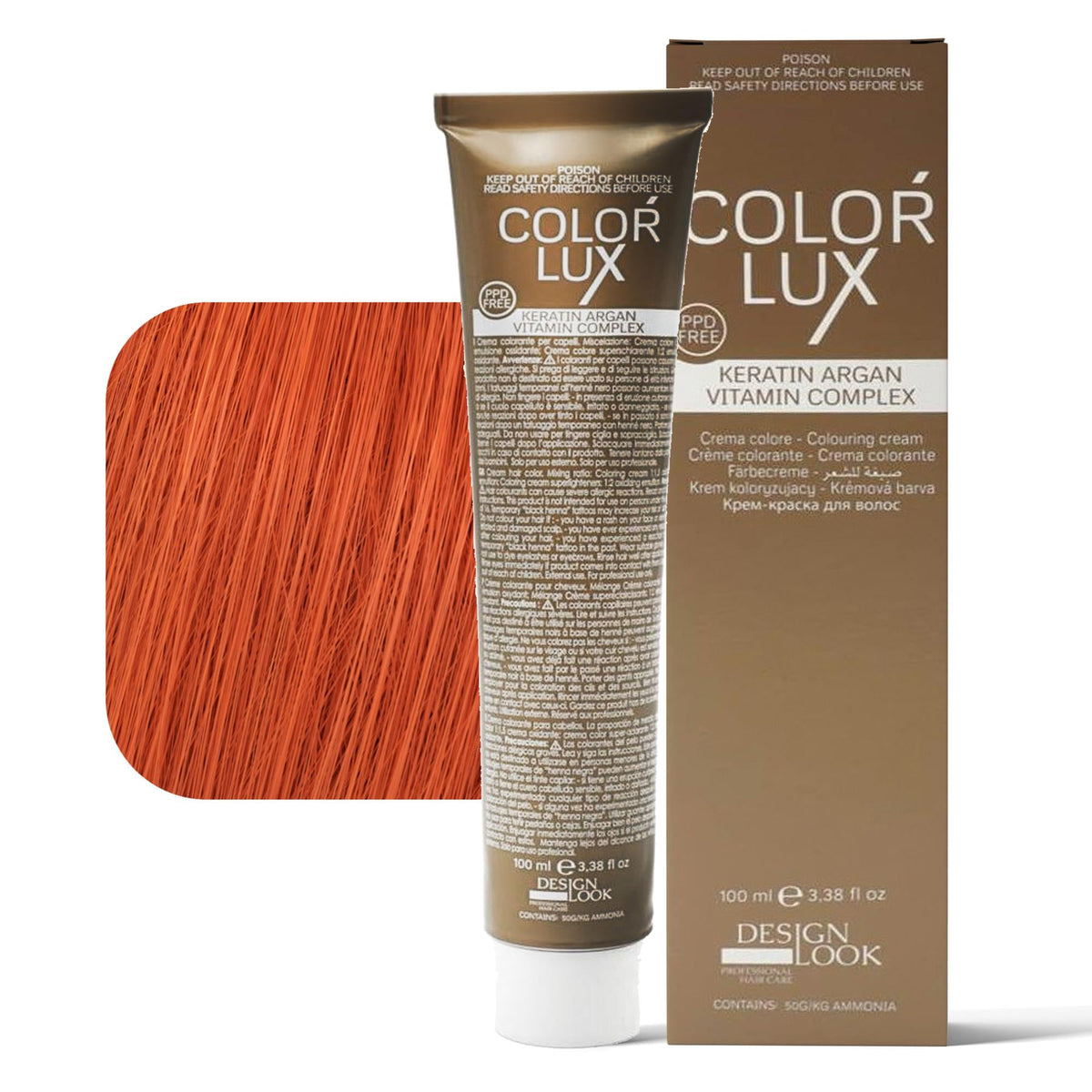 Design Look Color Lux Tintura per Capelli - 100ml