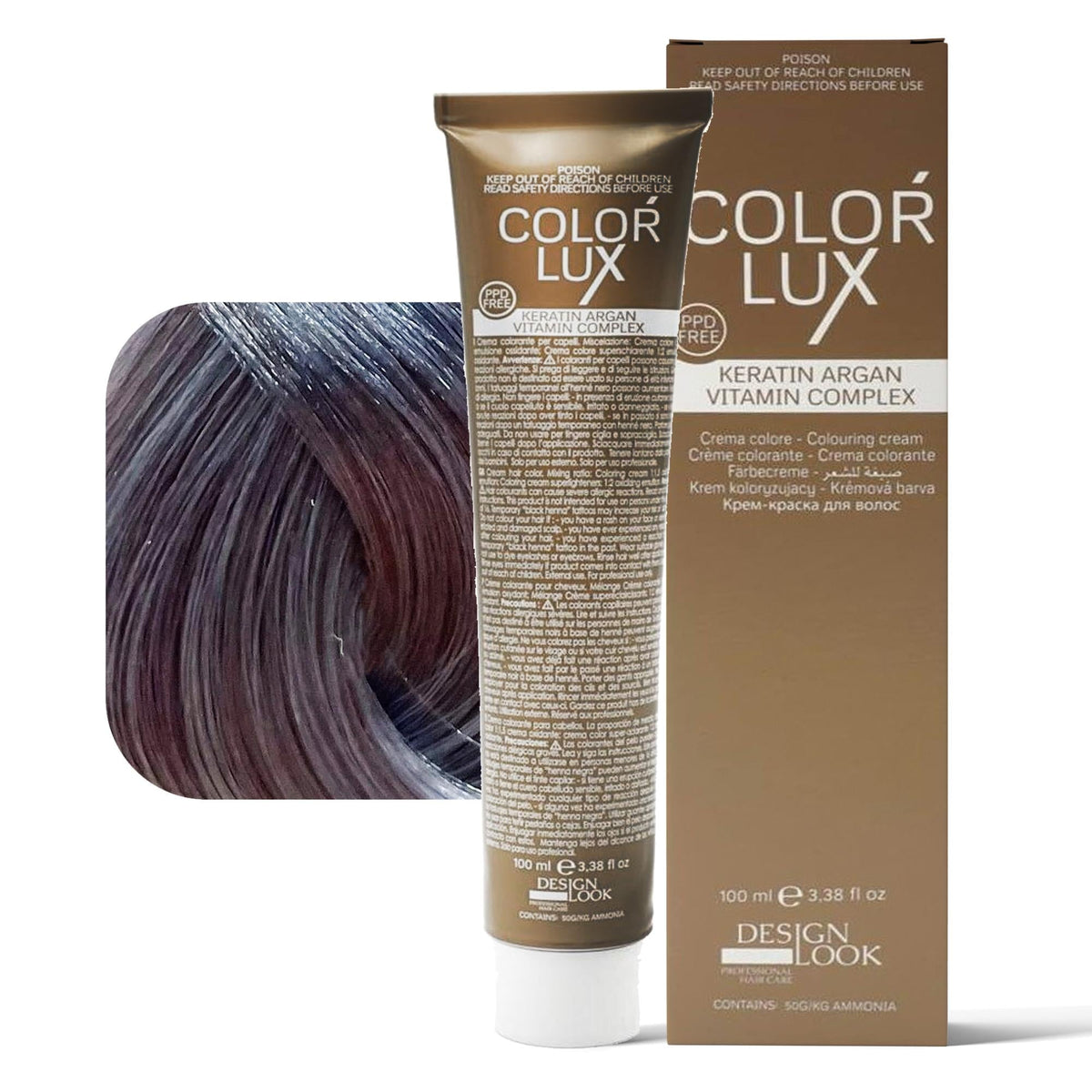 Design Look Color Lux Tintura per Capelli - 100ml