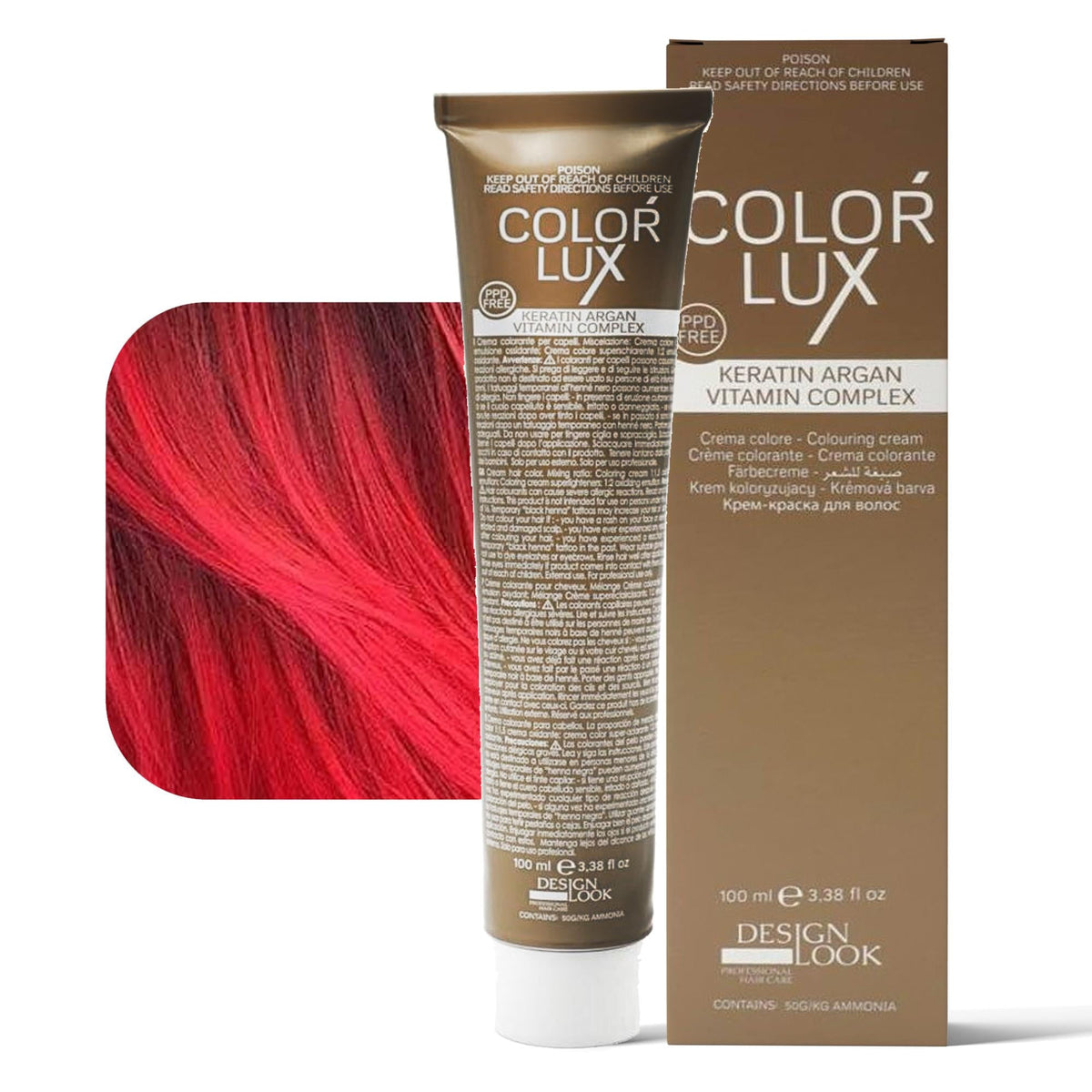 Design Look Color Lux Tintura per Capelli - 100ml