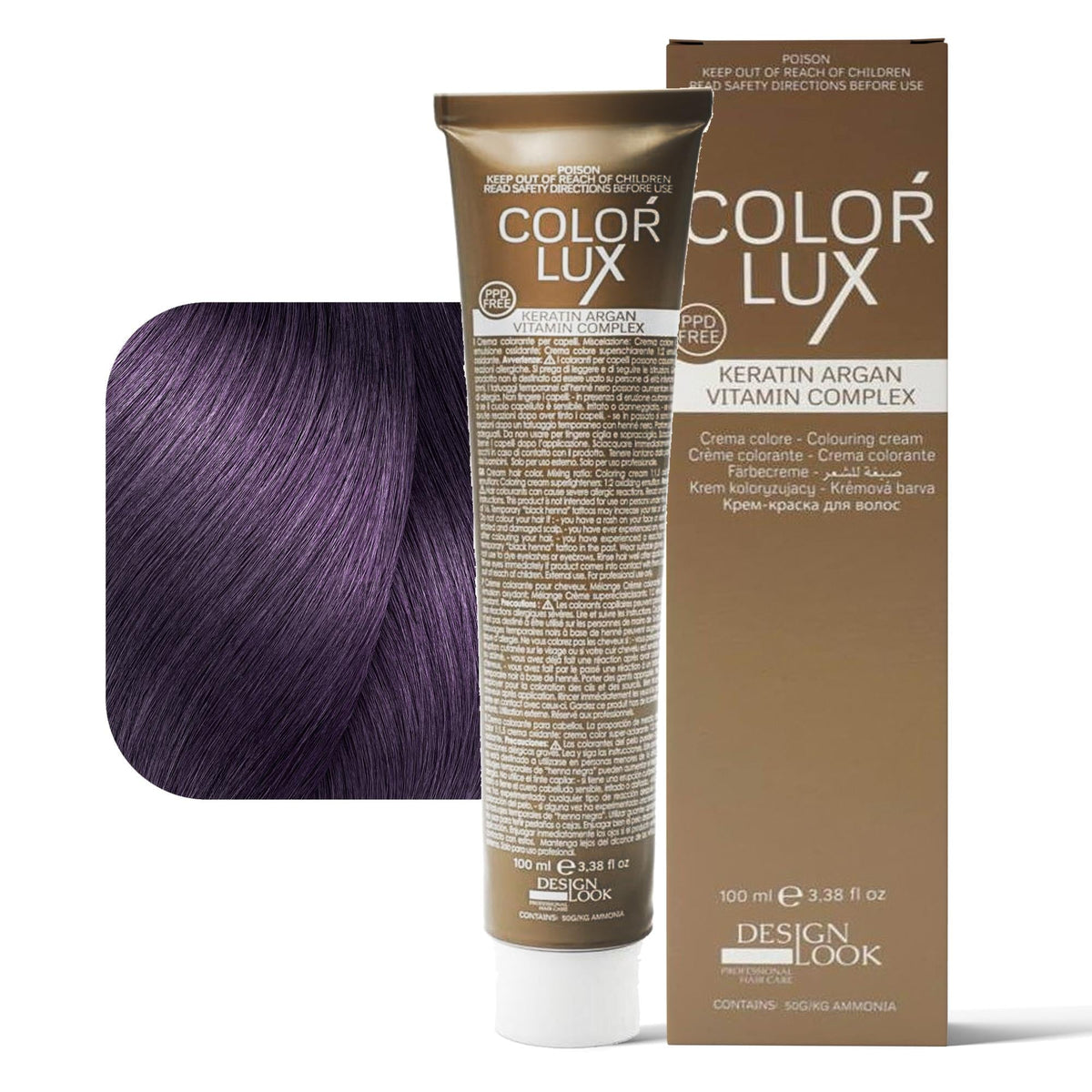 Design Look Color Lux Tintura per Capelli - 100ml